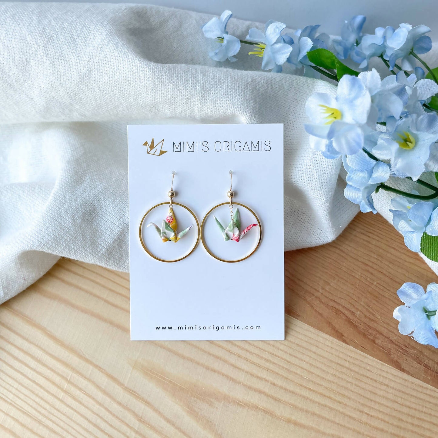 Origami Hoop Cranes