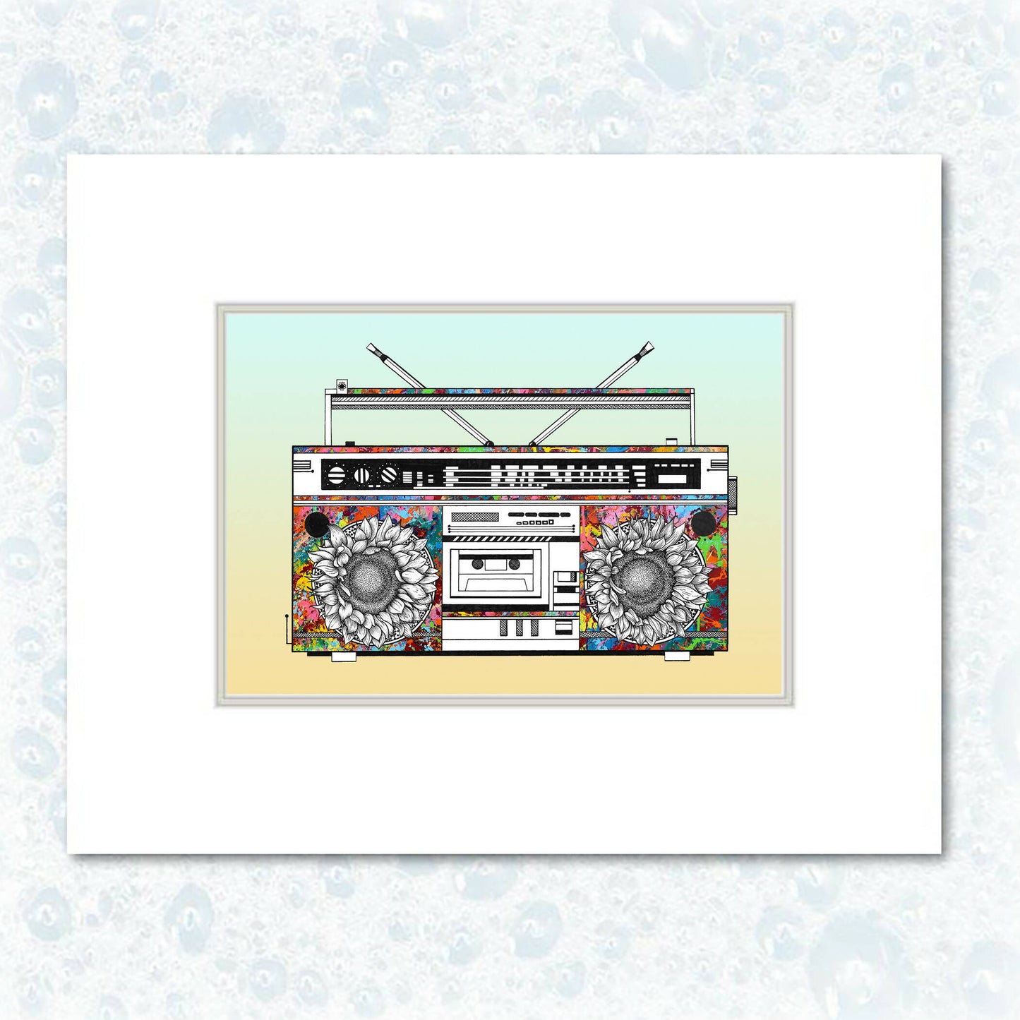 Sun Beats Print - Las Ofrendas