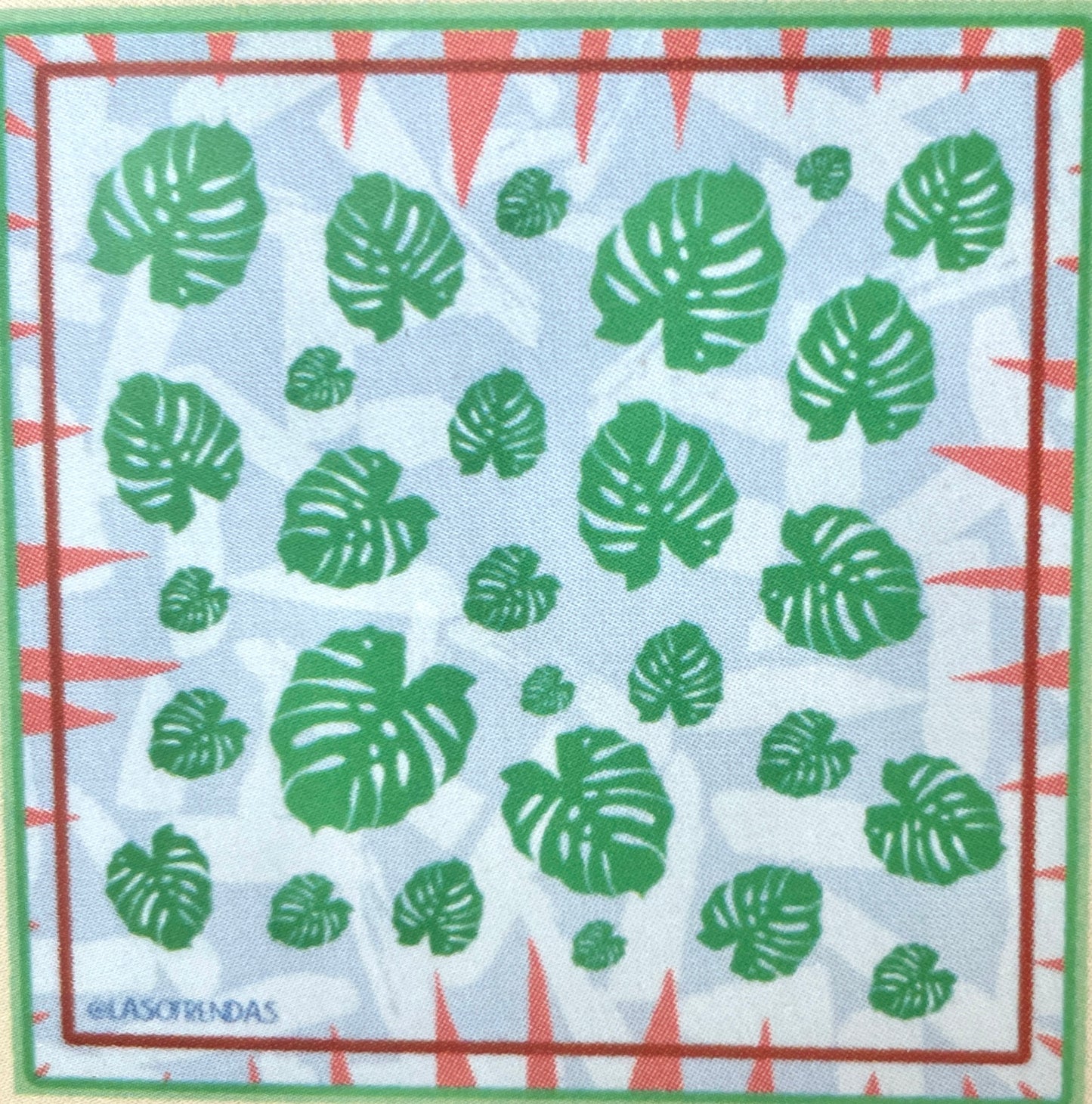 Las Ofrendas Green Plant Bandanas - Las Ofrendas