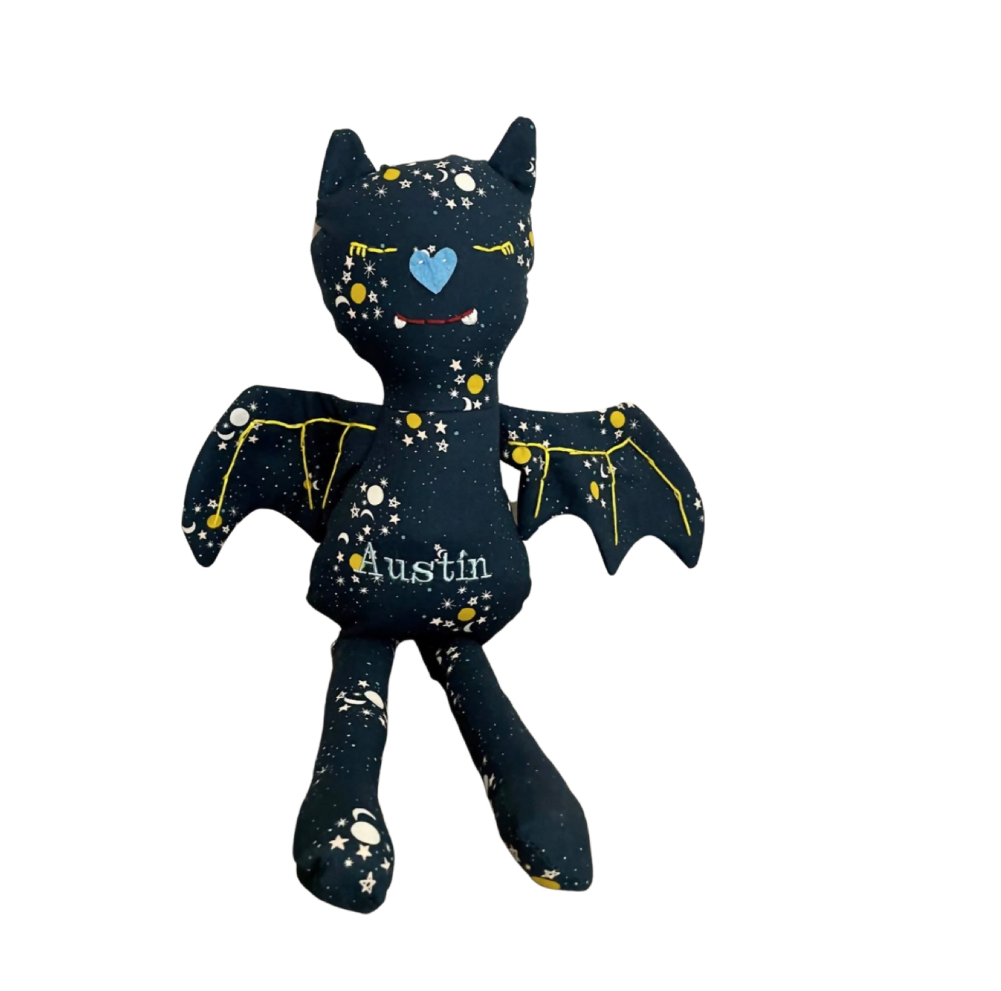 Pink or Blue Bat Doll