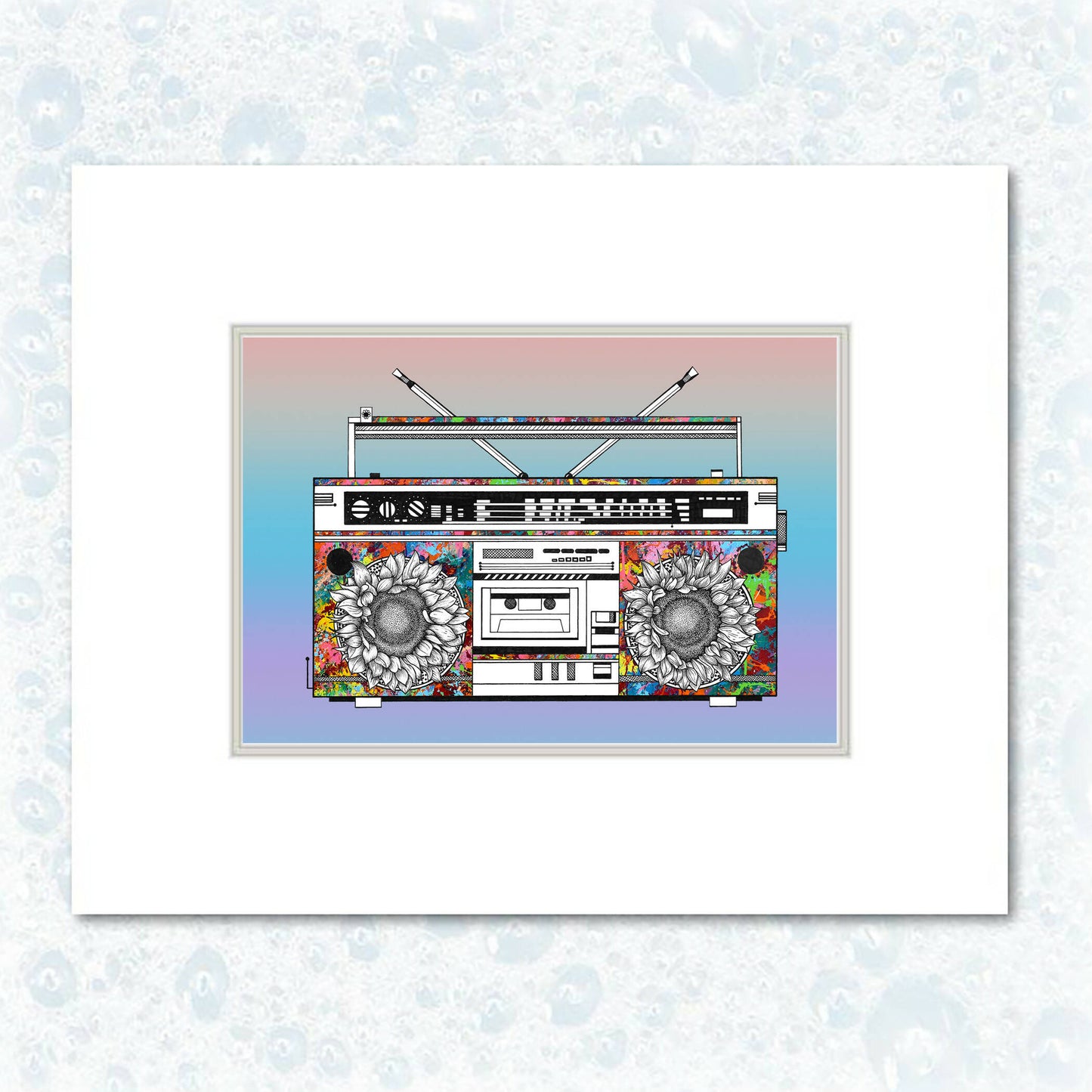 Sun Beats Print - Las Ofrendas