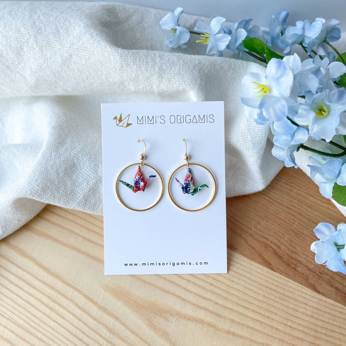 Origami Hoop Cranes