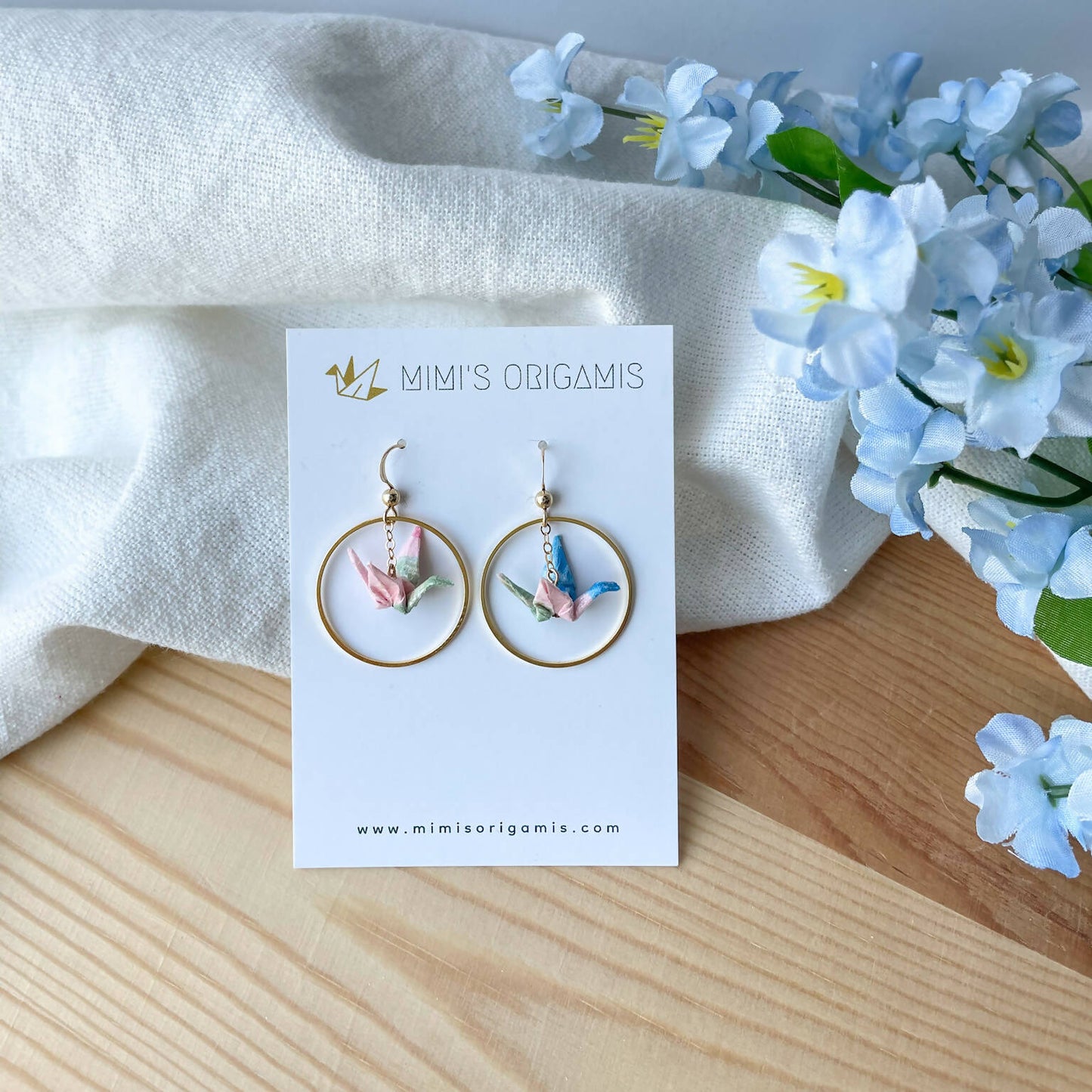 Origami Hoop Cranes