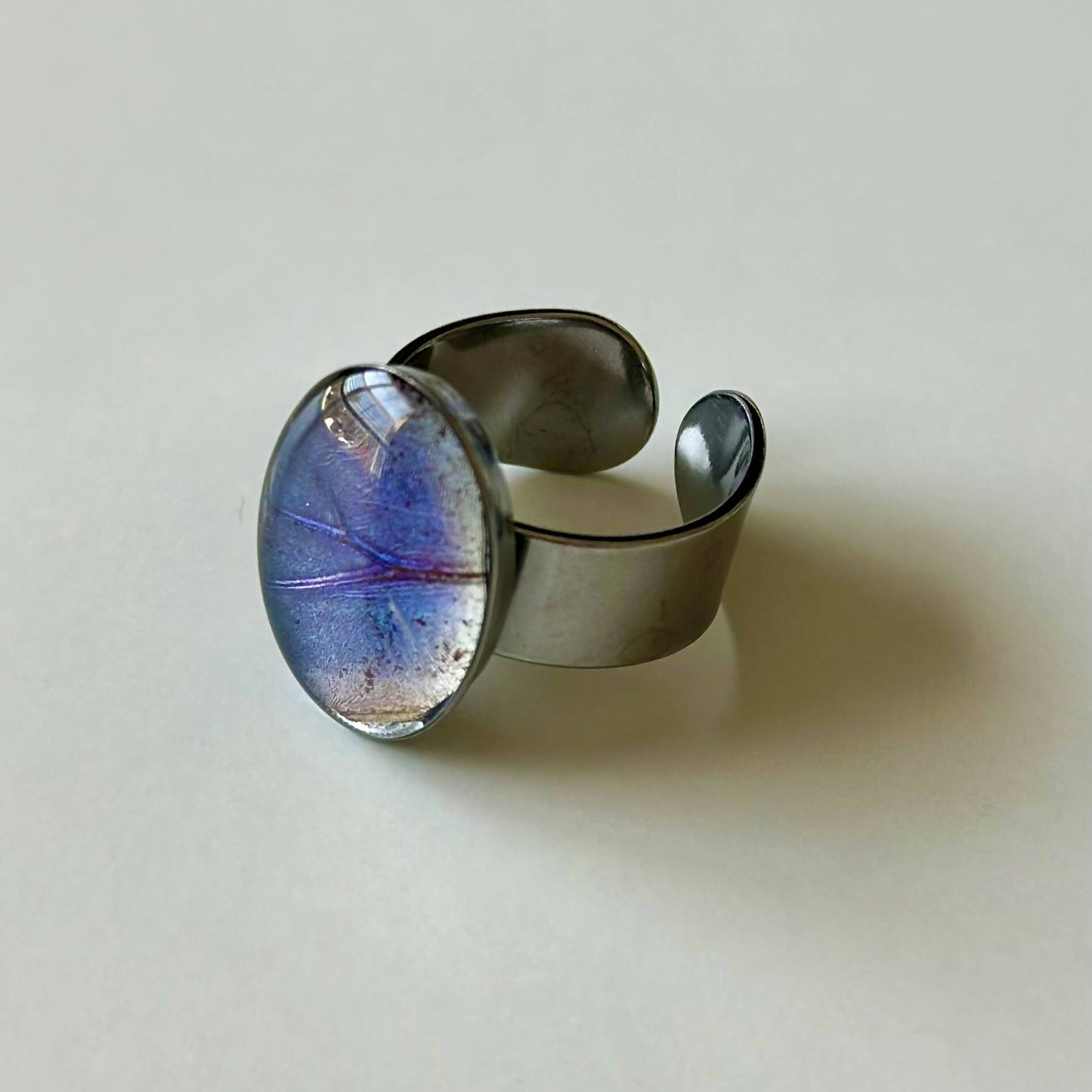 Real Butterfly Rings - Adjustable to fit all