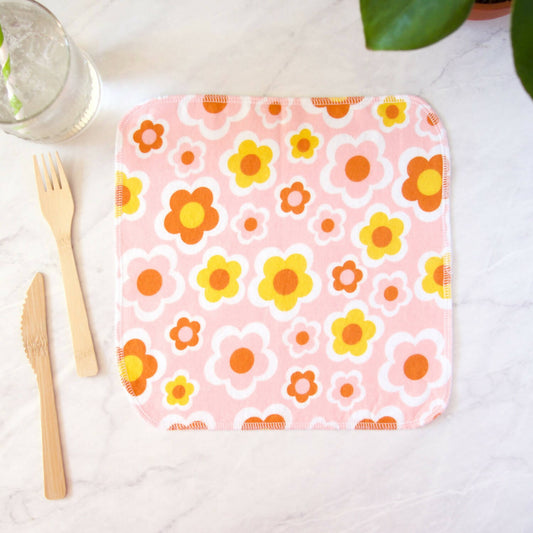 Resusable Cloth Napkins, 6-Pack - Las Ofrendas