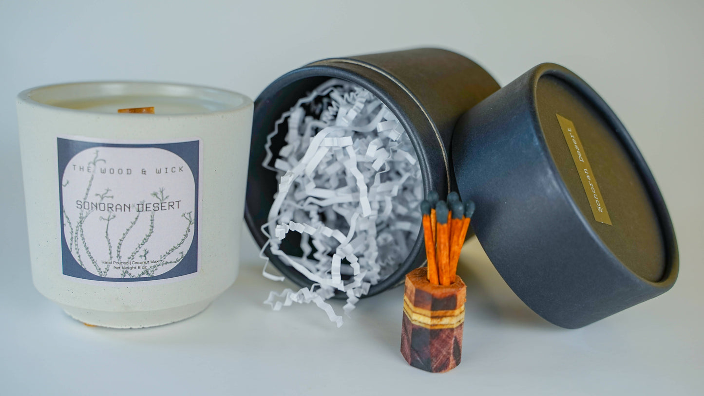 Sonoran Desert Candle - Las Ofrendas