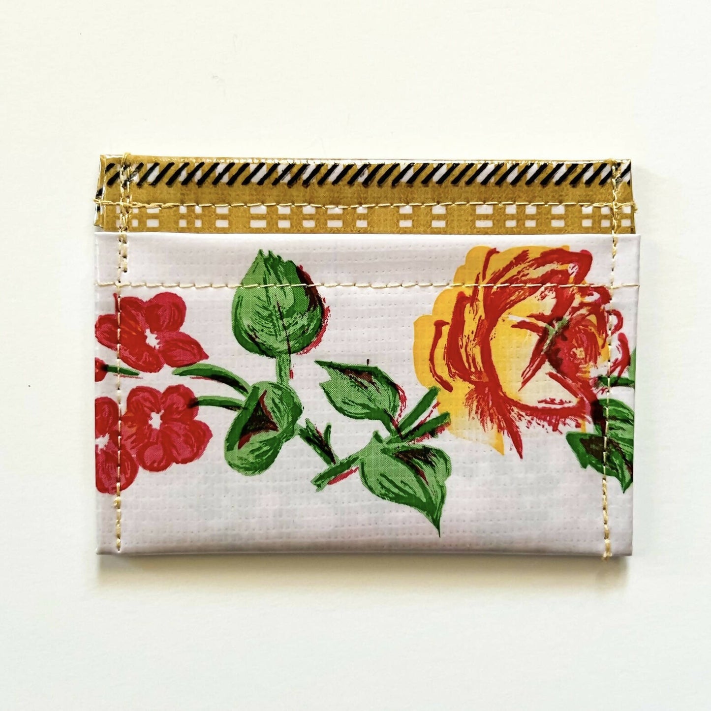 Oilcloth Minimalist Wallet - assorted colors - Las Ofrendas