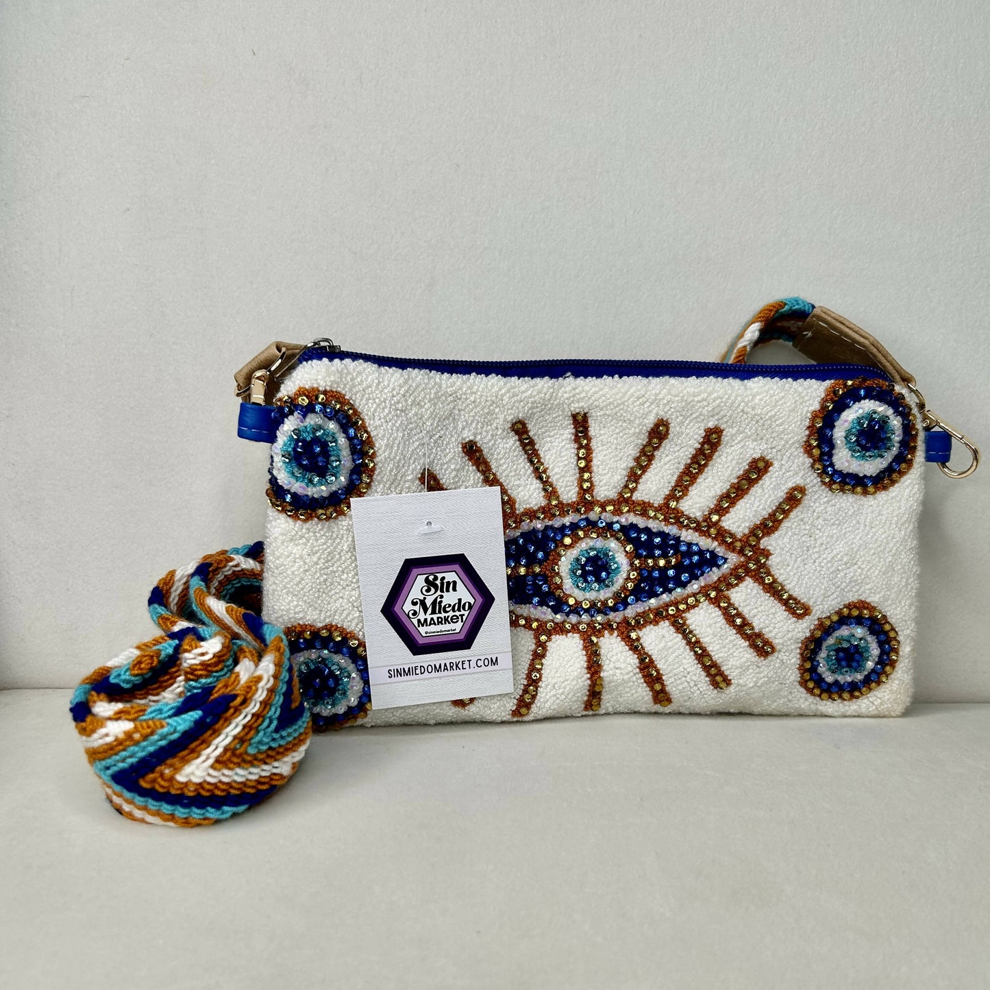 Azul Rey Ojito Crossbody