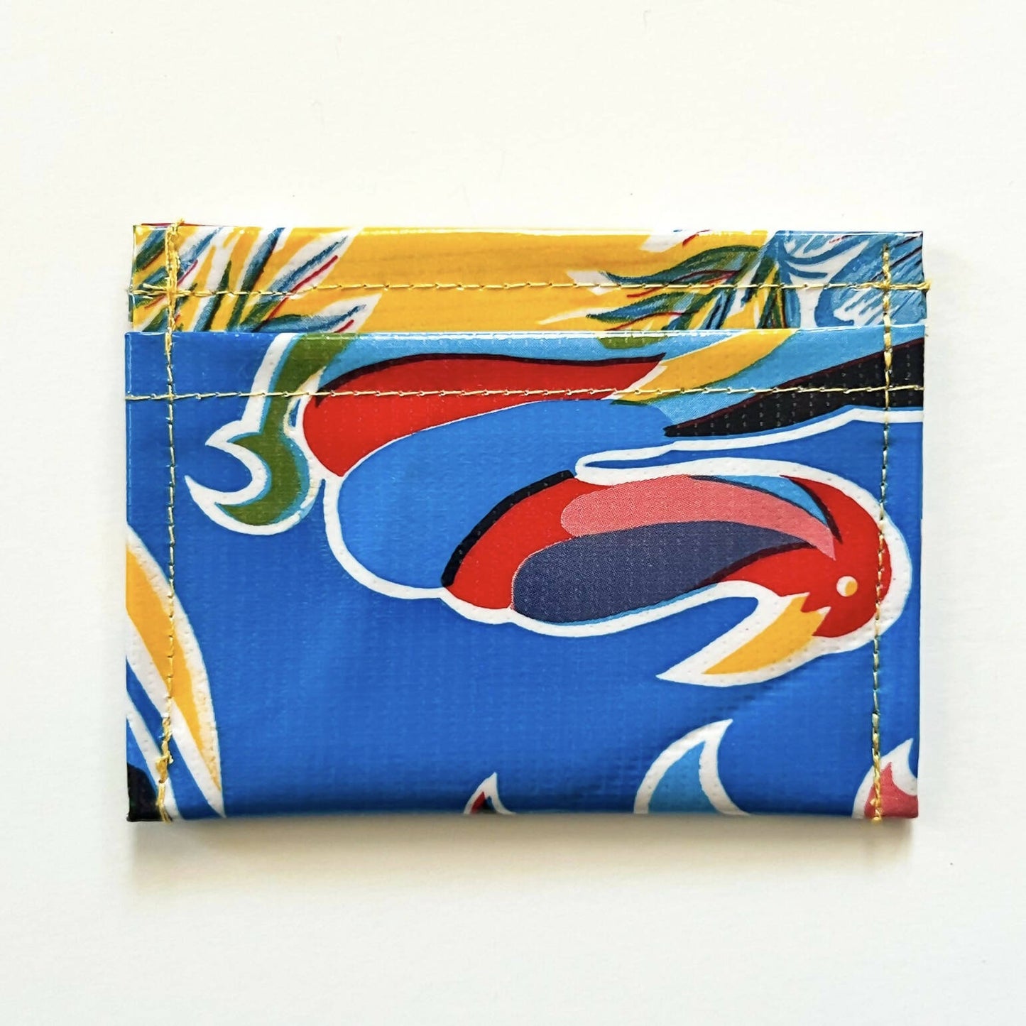Oilcloth Minimalist Wallet - assorted colors - Las Ofrendas