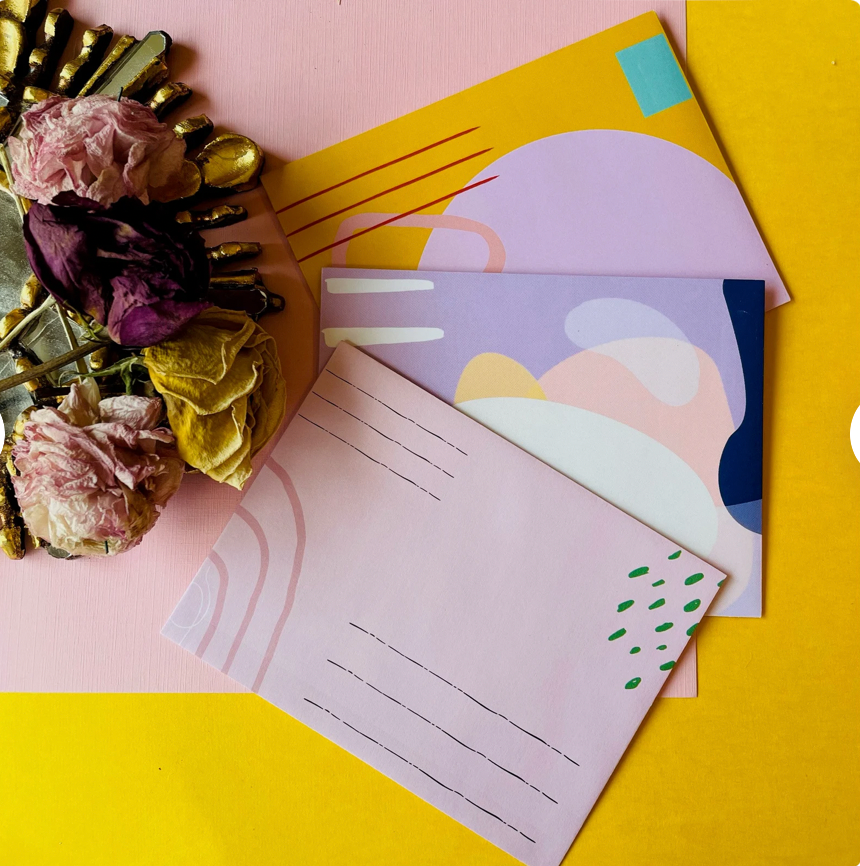 Eres Magia Yellow Rainbow Greeting Card - Las Ofrendas