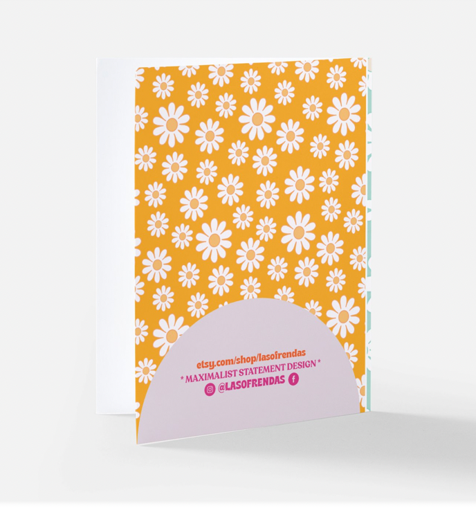 Eye Heart U Retro Style Greeting Card - Las Ofrendas