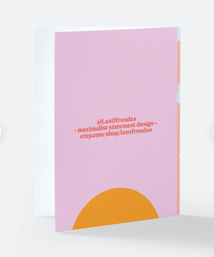 Keep Your Head Up cloud motif Greeting Card - Las Ofrendas