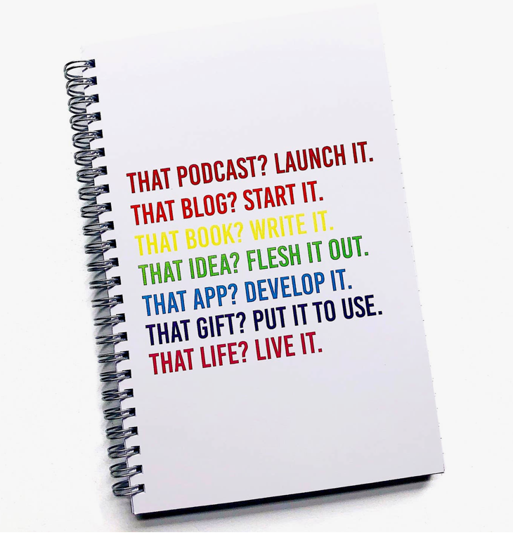 Live Your Life! Notebook Journal