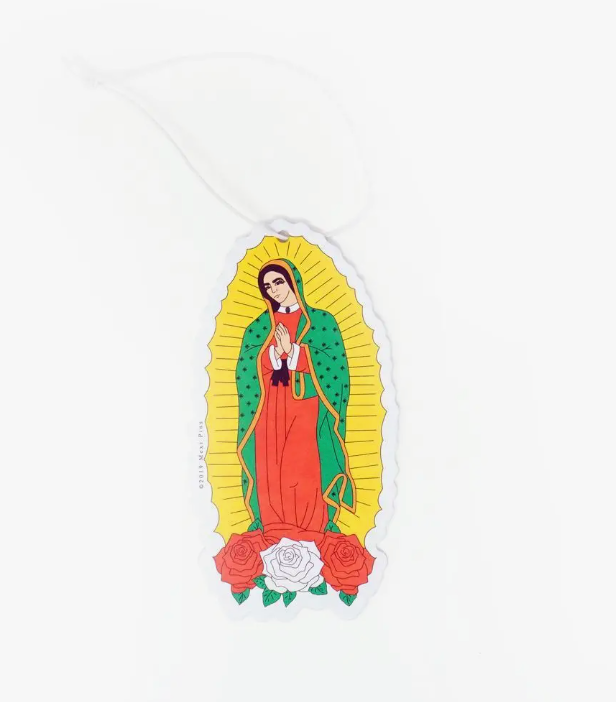 Virgin Mary (Rose Scent) Air Freshener - Las Ofrendas 