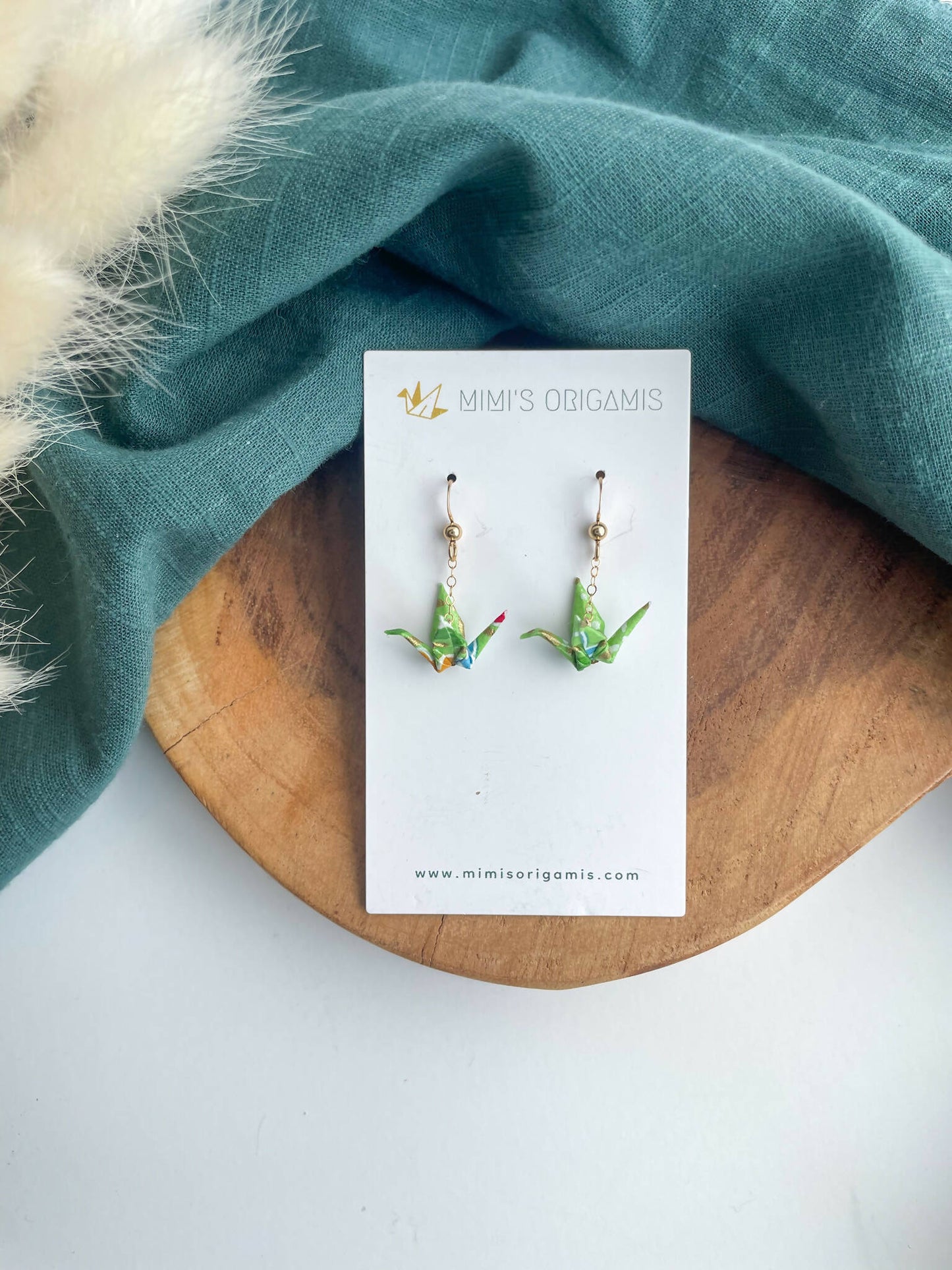 Tiny Dangling Cranes