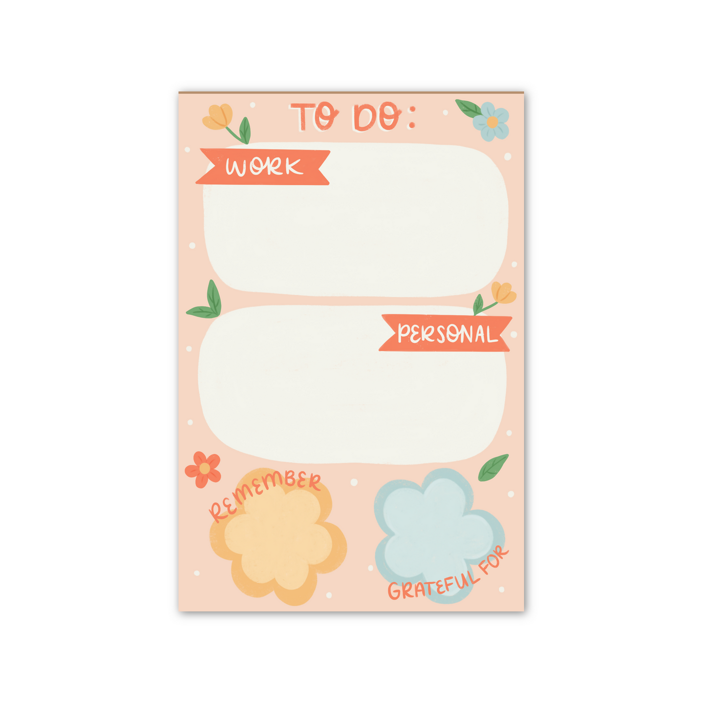 Daily Organization Notepad - Las Ofrendas