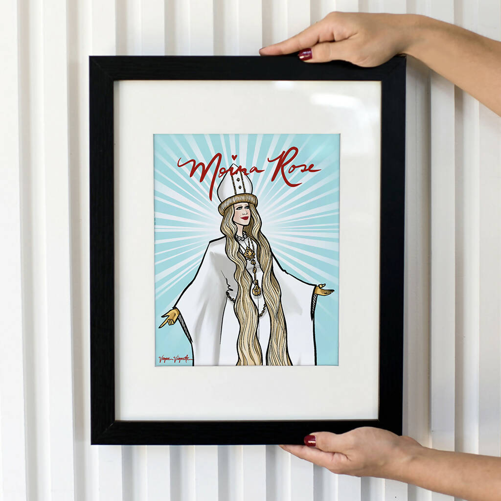Limited Edition 'Archbishop Moira Rose' Digital Art Print