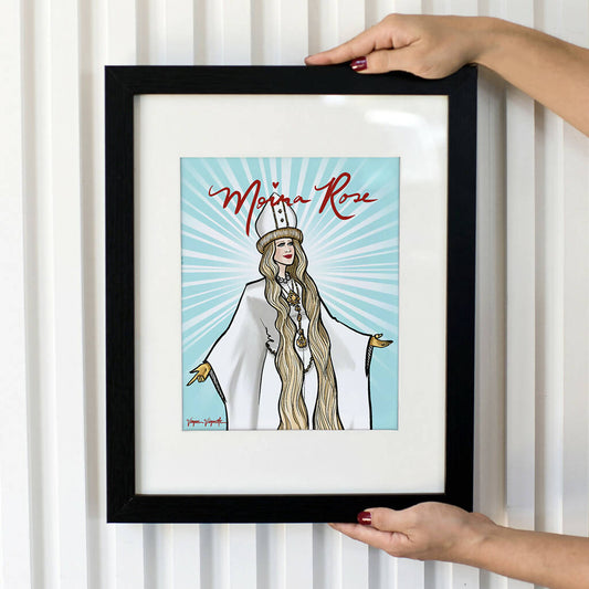 Limited Edition 'Archbishop Moira Rose' Digital Art Print - Las Ofrendas