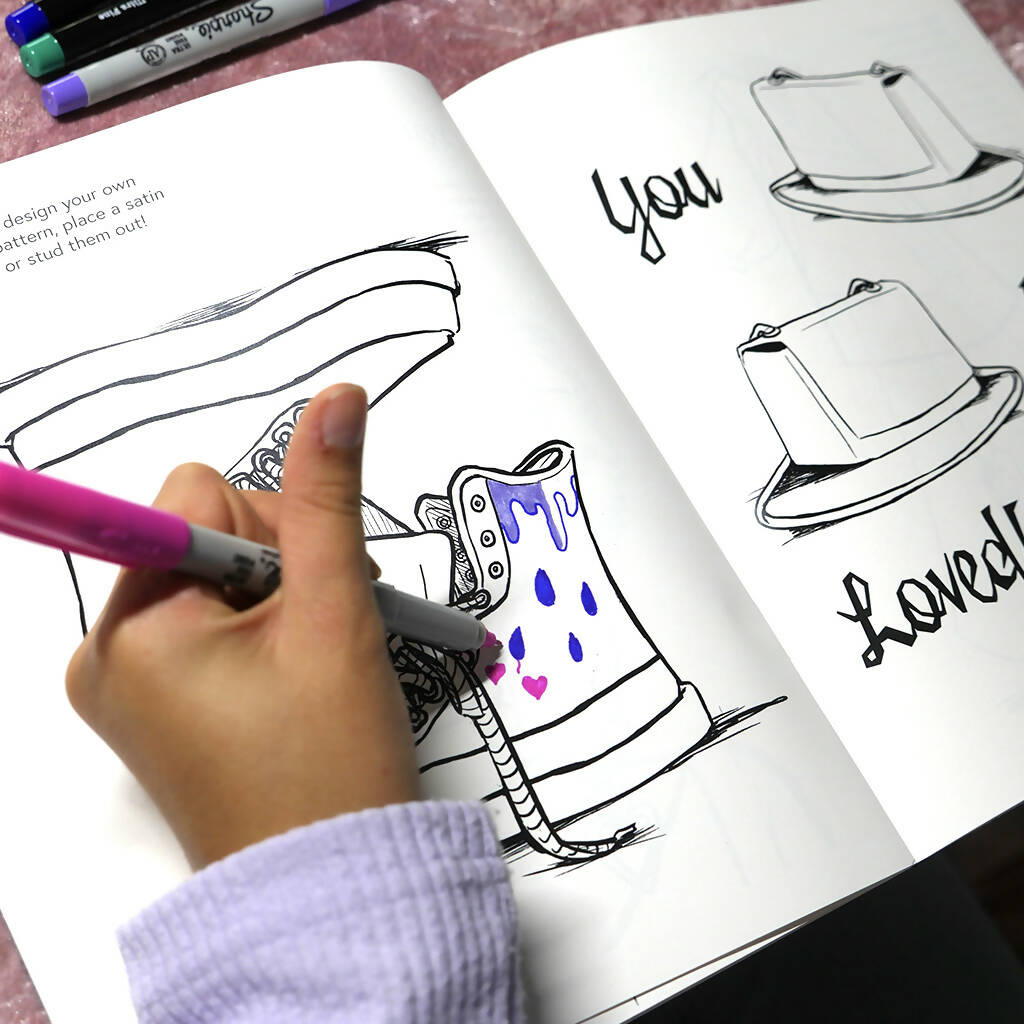 'Beautifully Loved' Coloring Book