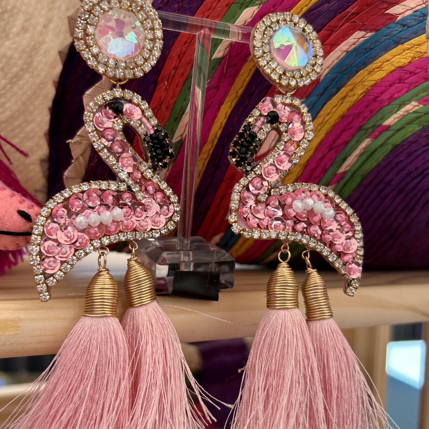 Flamingo Earrings