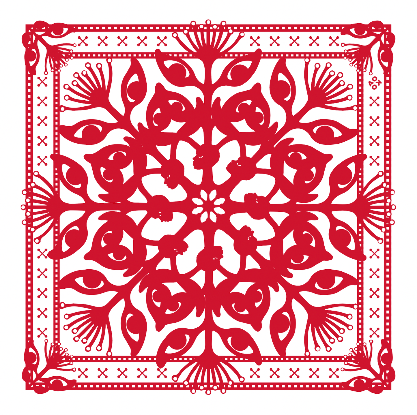 Bandana - Web of Eyes - Las Ofrendas