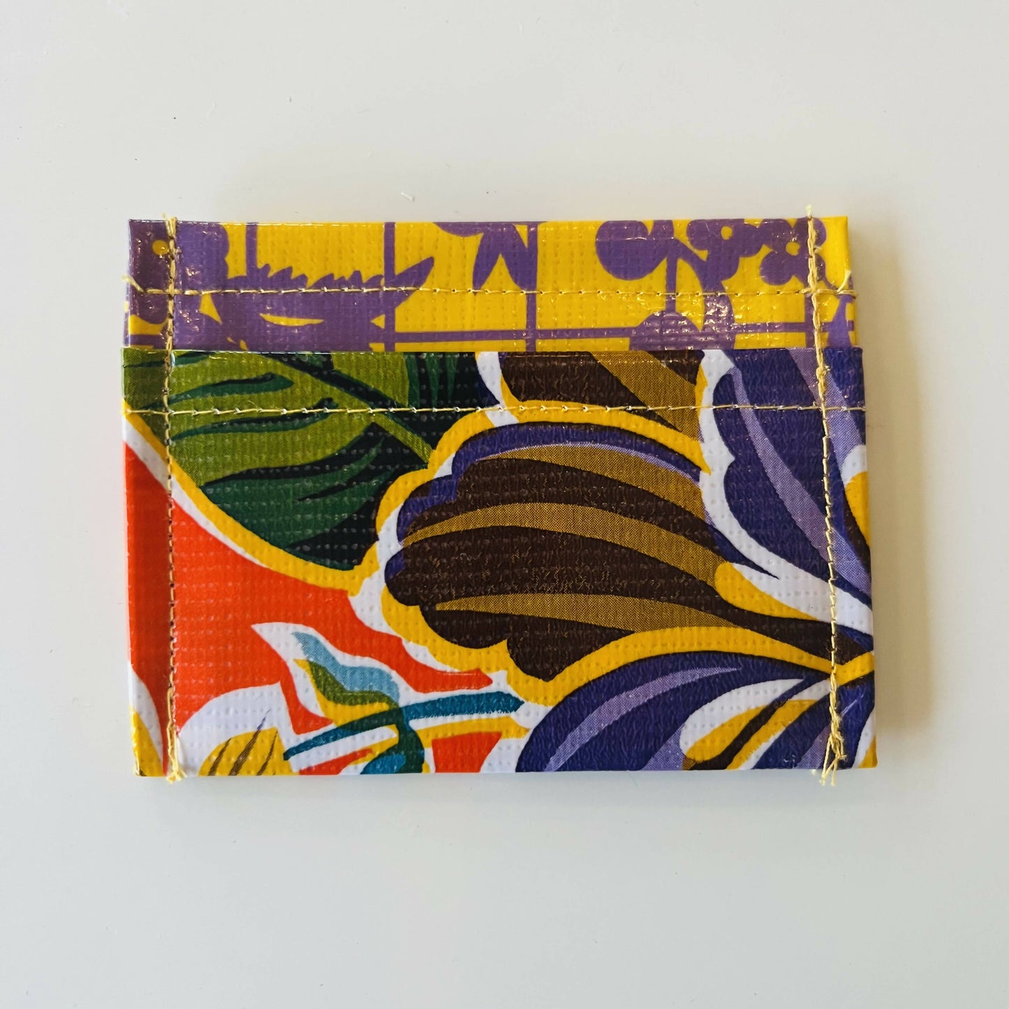 Oilcloth Minimalist Wallet - assorted colors - Las Ofrendas