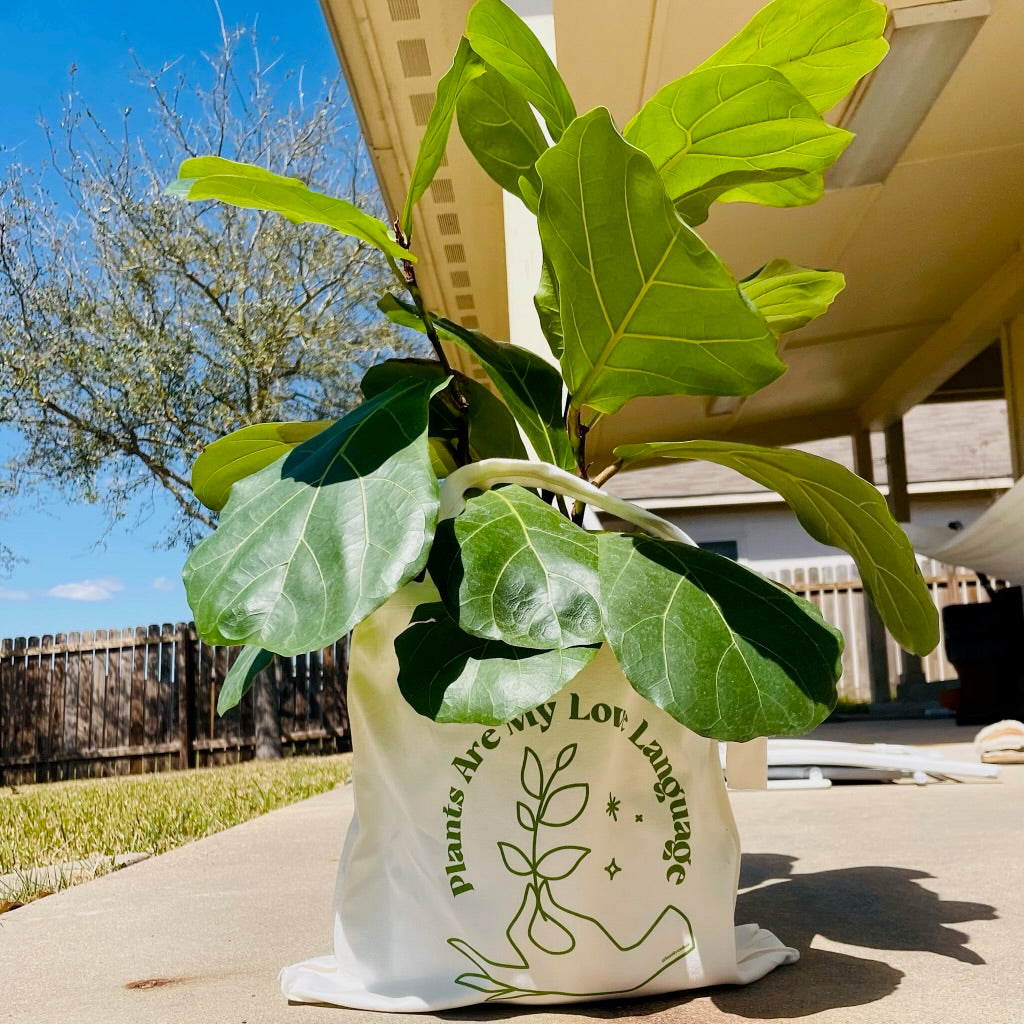 Plants Are My Love Language Tote Bag - Las Ofrendas