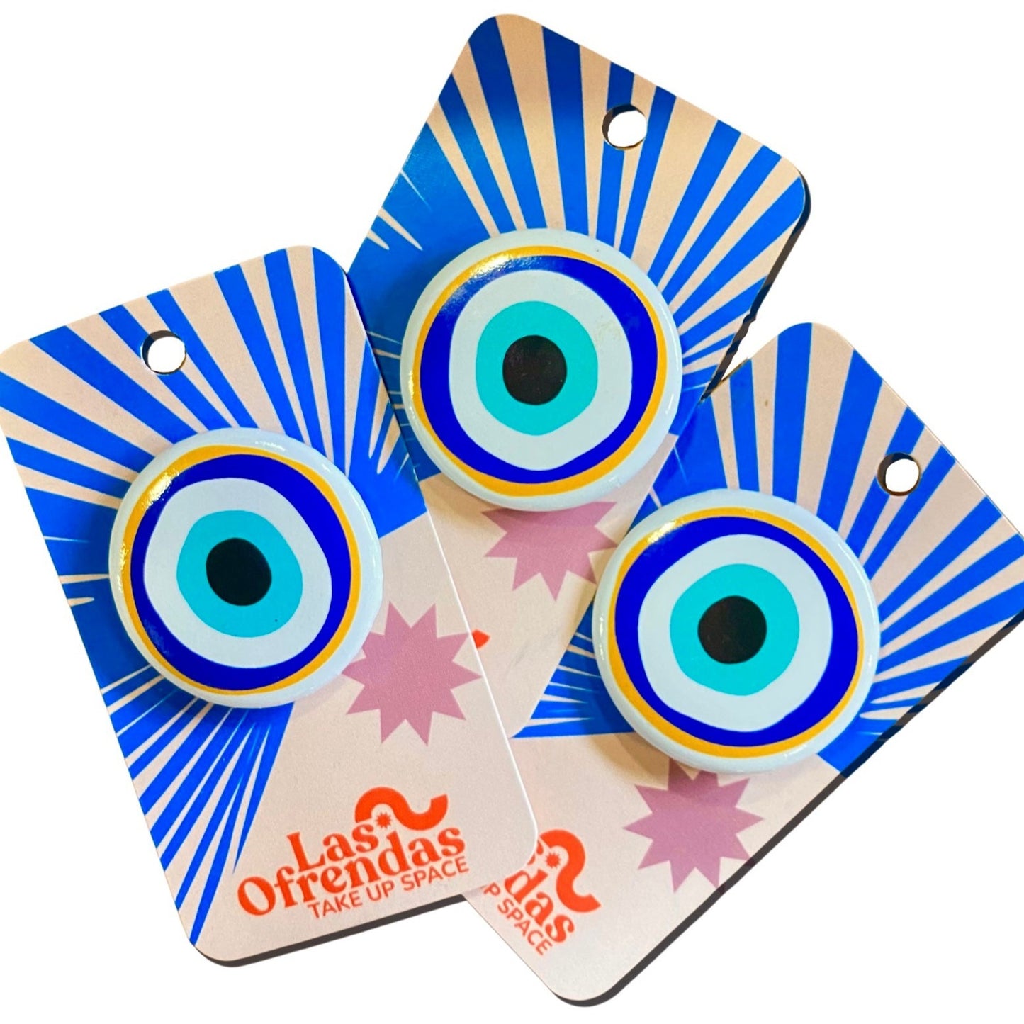 Eye Button Pin - Las Ofrendas