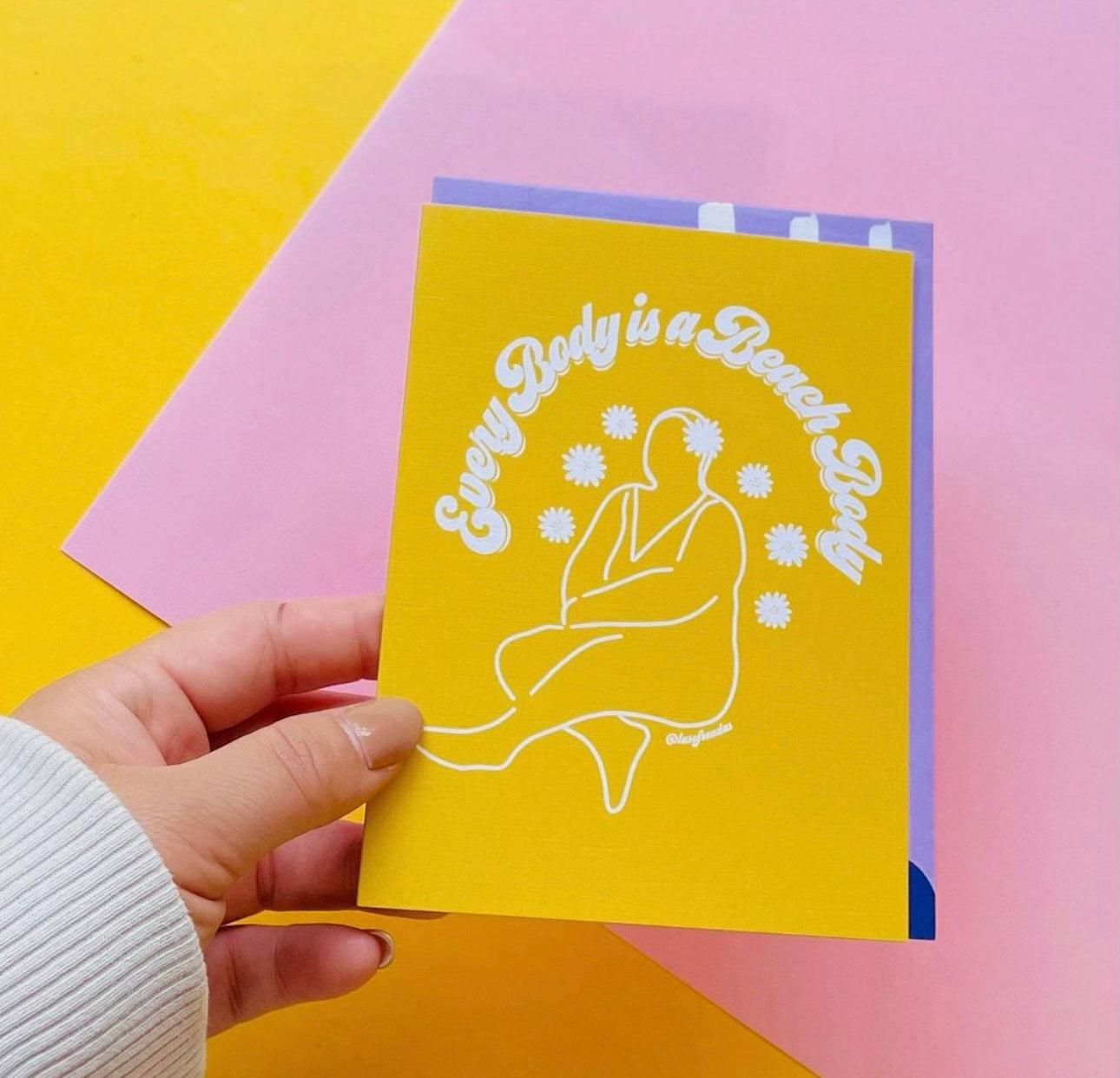 Every Body is a Beach Body Greeting Card - Las Ofrendas