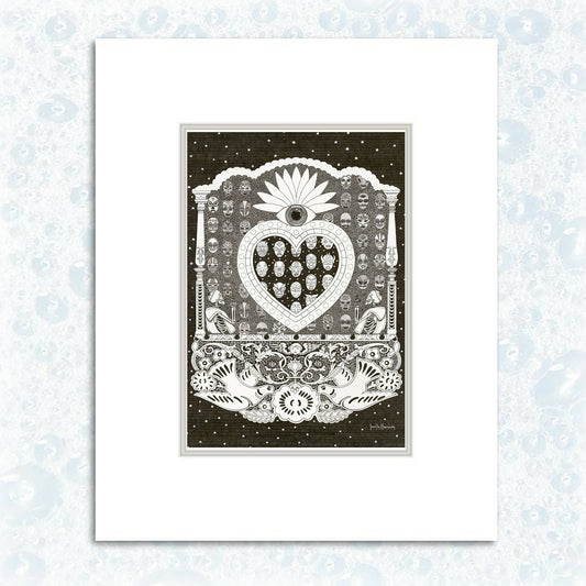 Corazon de Mexico Print - Las Ofrendas 