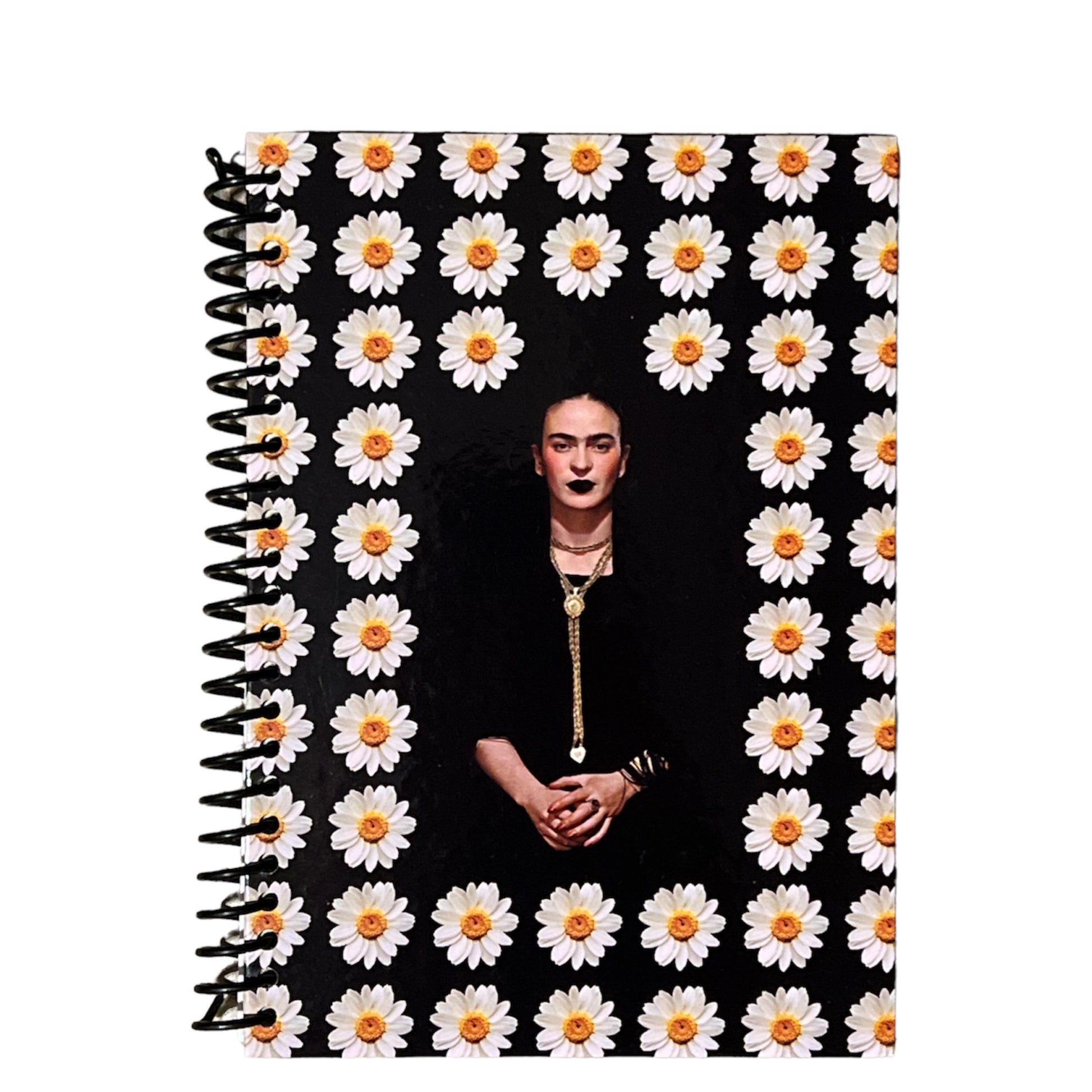 Black Frida Khalo Notebook - Las Ofrendas 