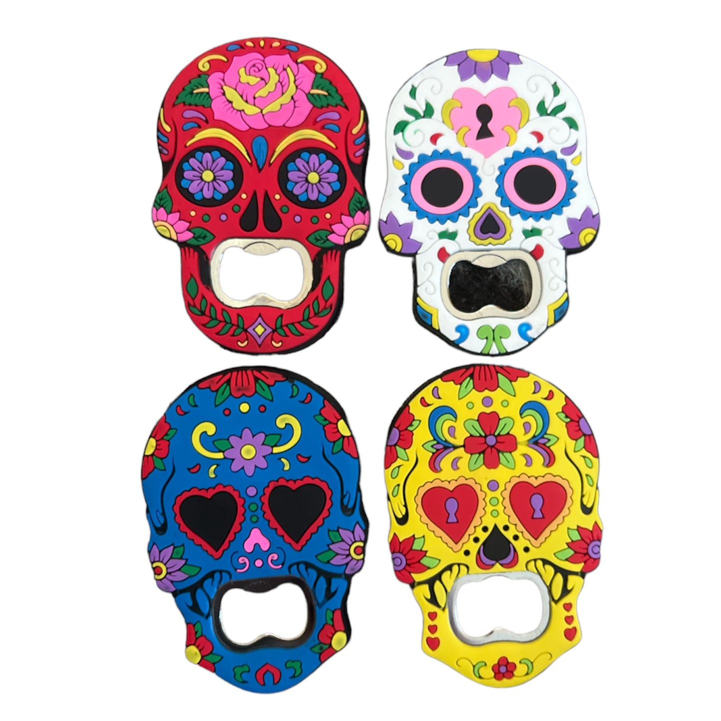 Dia de Los Muertos Skull Bottle Opener - Las Ofrendas