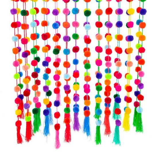 Pom Pom Strands (Multiple Colors Available) - Las Ofrendas 