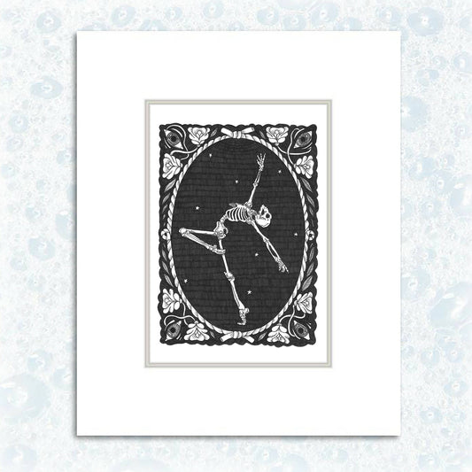Skeleton Ballerina Print - Las Ofrendas