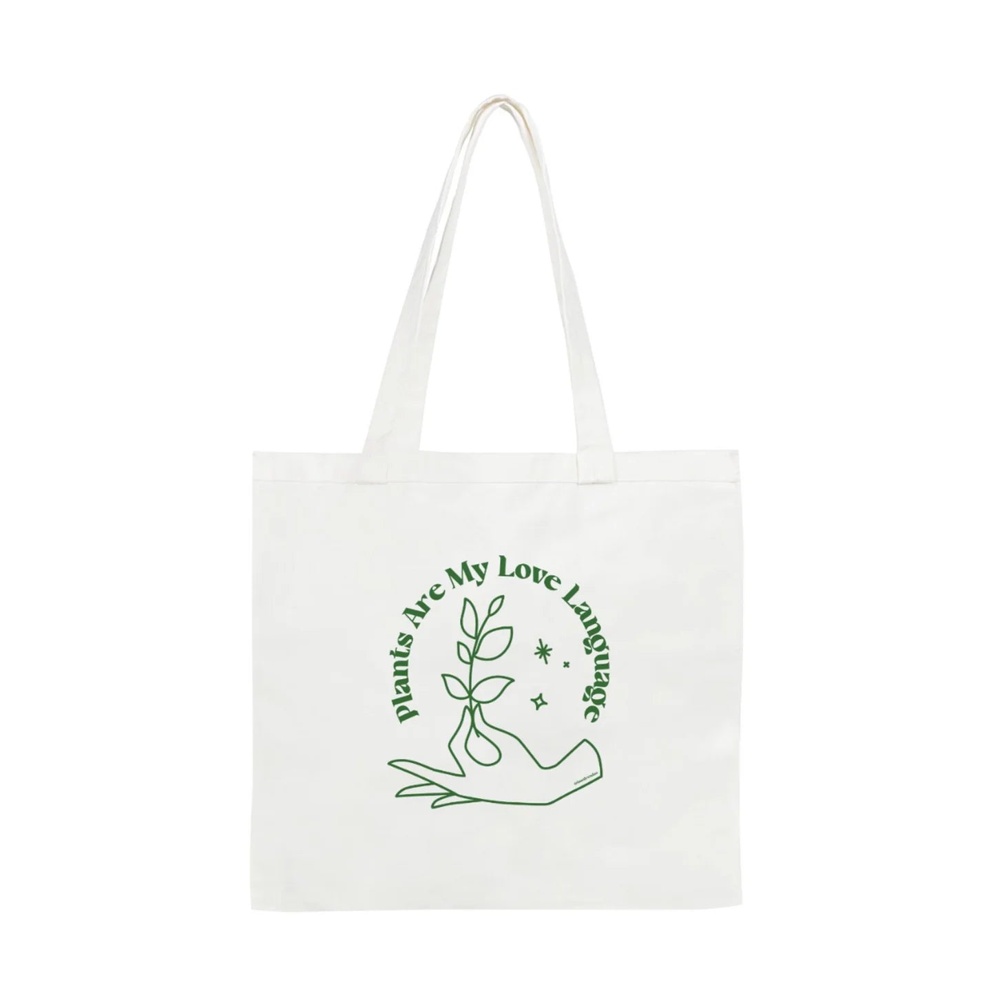 Plants Are My Love Language Tote Bag - Las Ofrendas