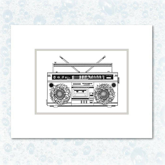 Sun Beats Print - Las Ofrendas