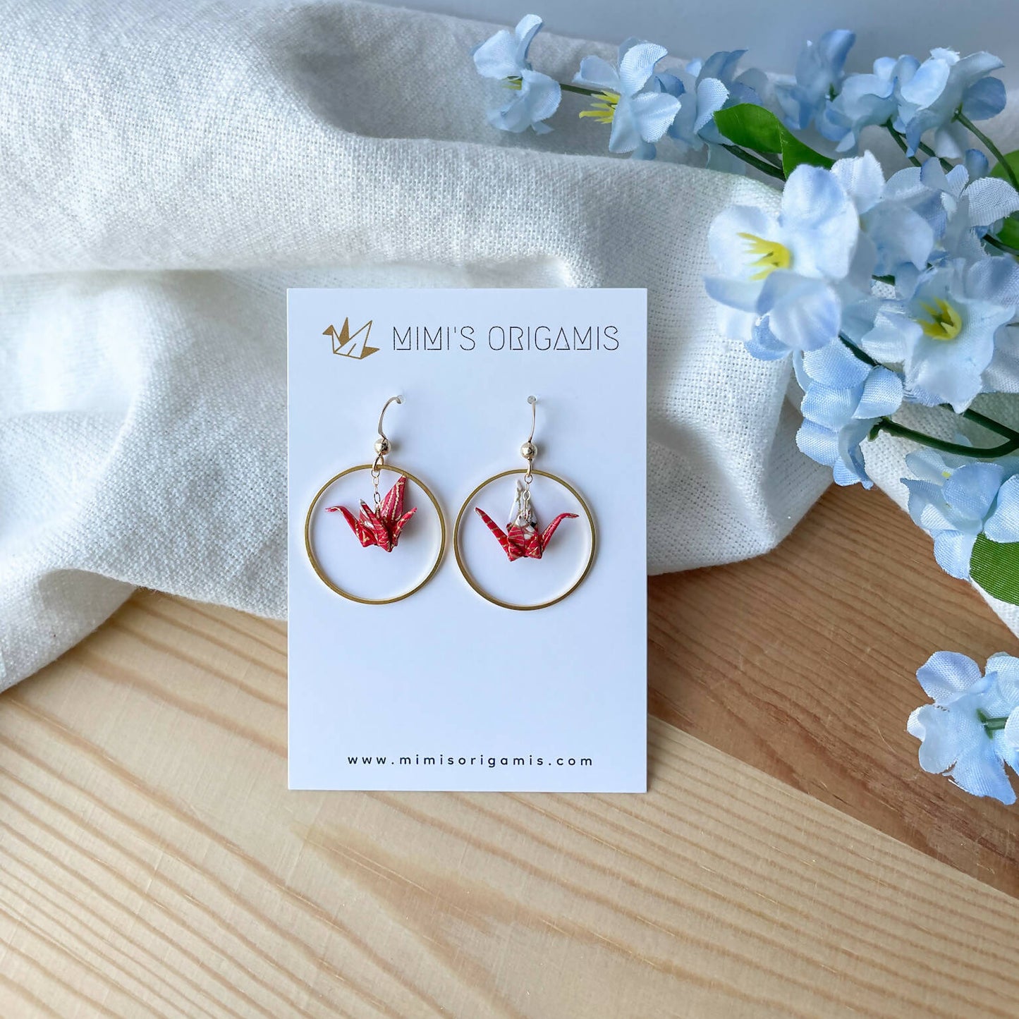 Origami Hoop Cranes