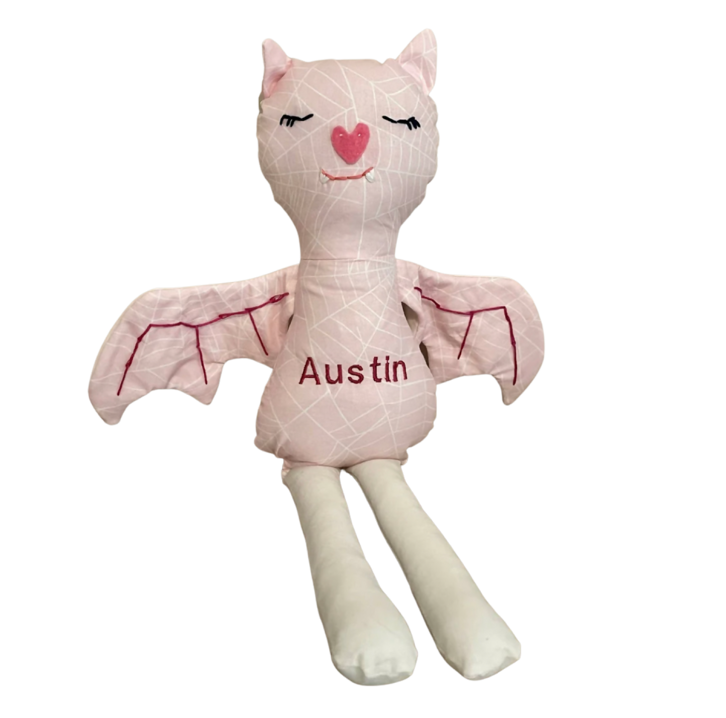 Pink or Blue Bat Doll