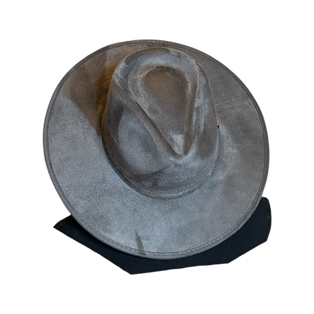 Rancher / Cowboy Vegan Suede Hat