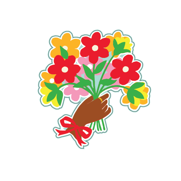 Sticker - Bouquet - Las Ofrendas 