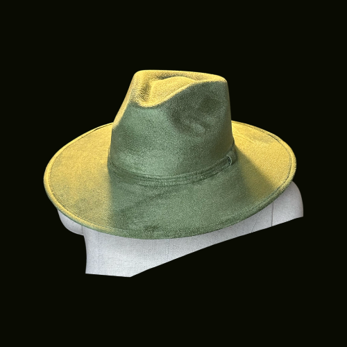 Rancher / Cowboy Vegan Suede Hat