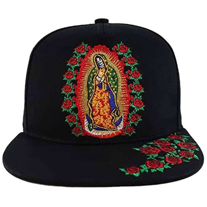 Guadalupe is my homegirl - Rose Flat Bill Snapback