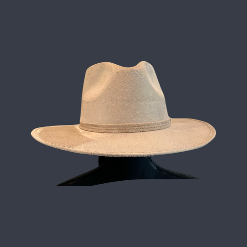 Rancher / Cowboy Vegan Suede Hat