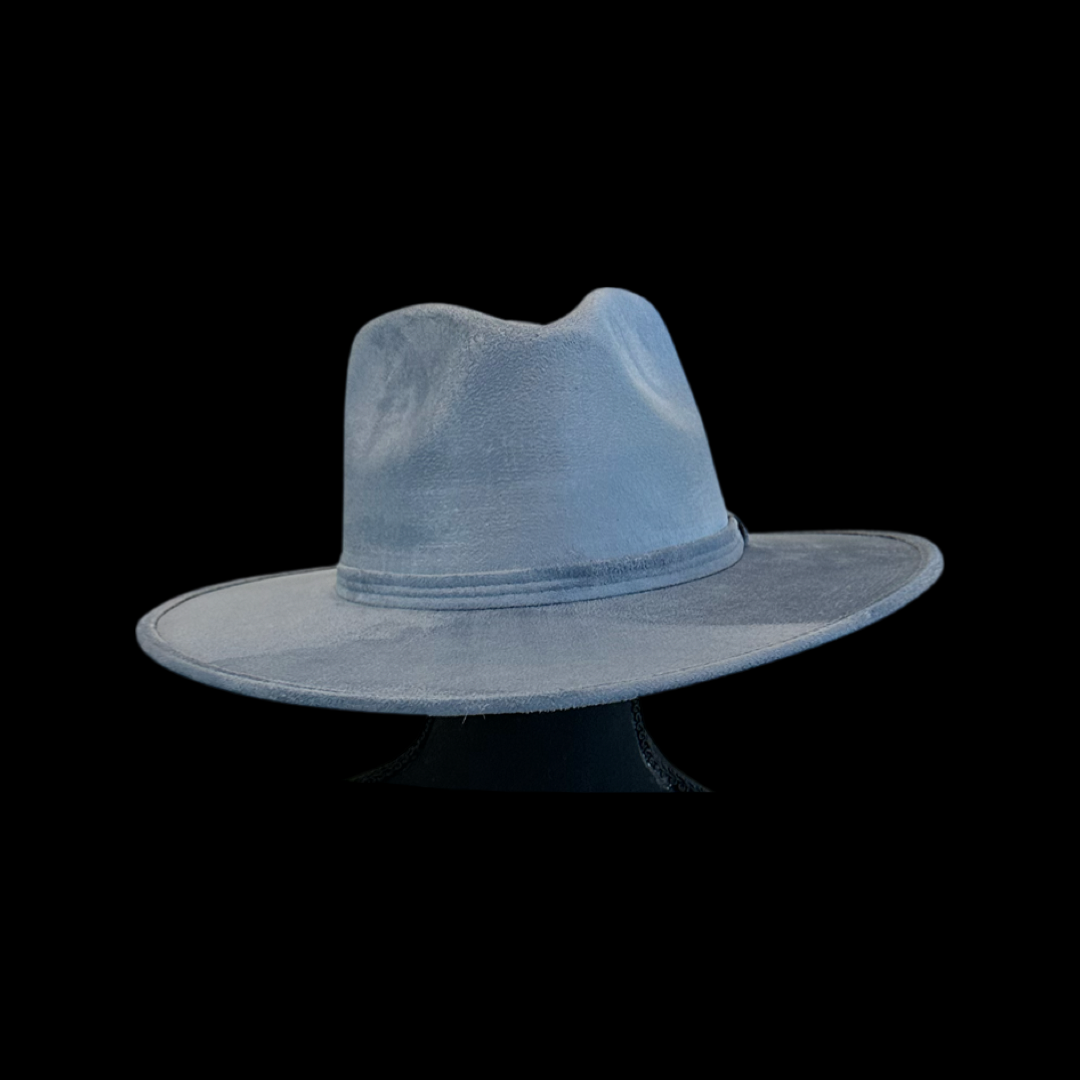 Rancher / Cowboy Vegan Suede Hat