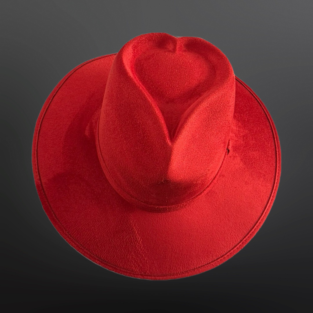 Heart Shaped Vegan Modern Cowboy Hat