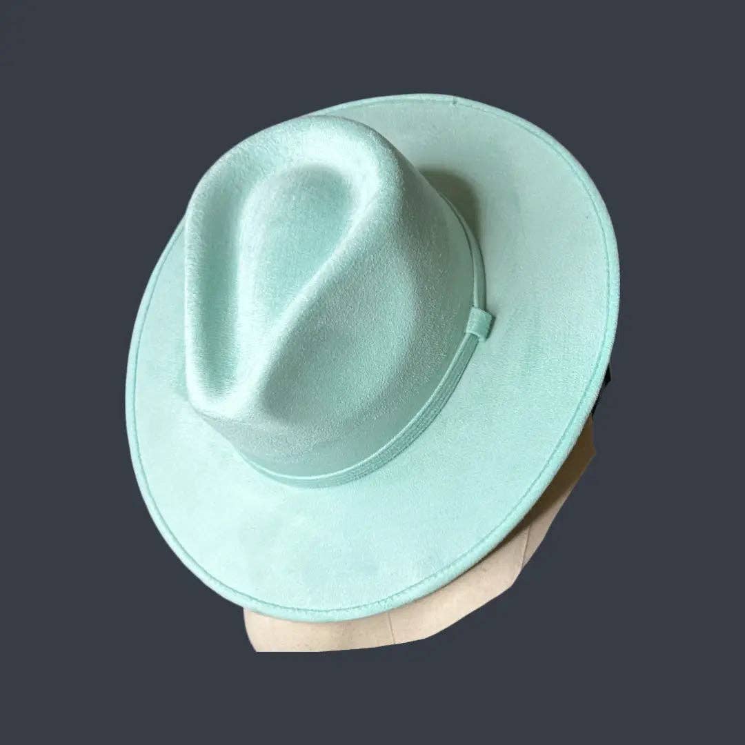 Rancher / Cowboy Vegan Suede Hat