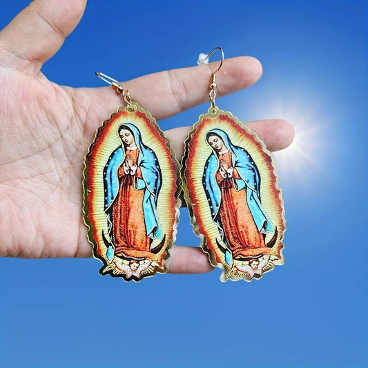 Guadalupe Dangle Acrylic Earrings