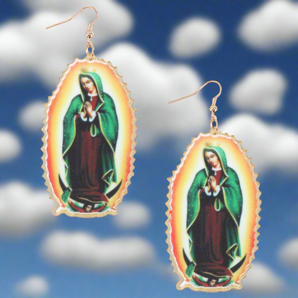 Guadalupe Dangle Acrylic Earrings