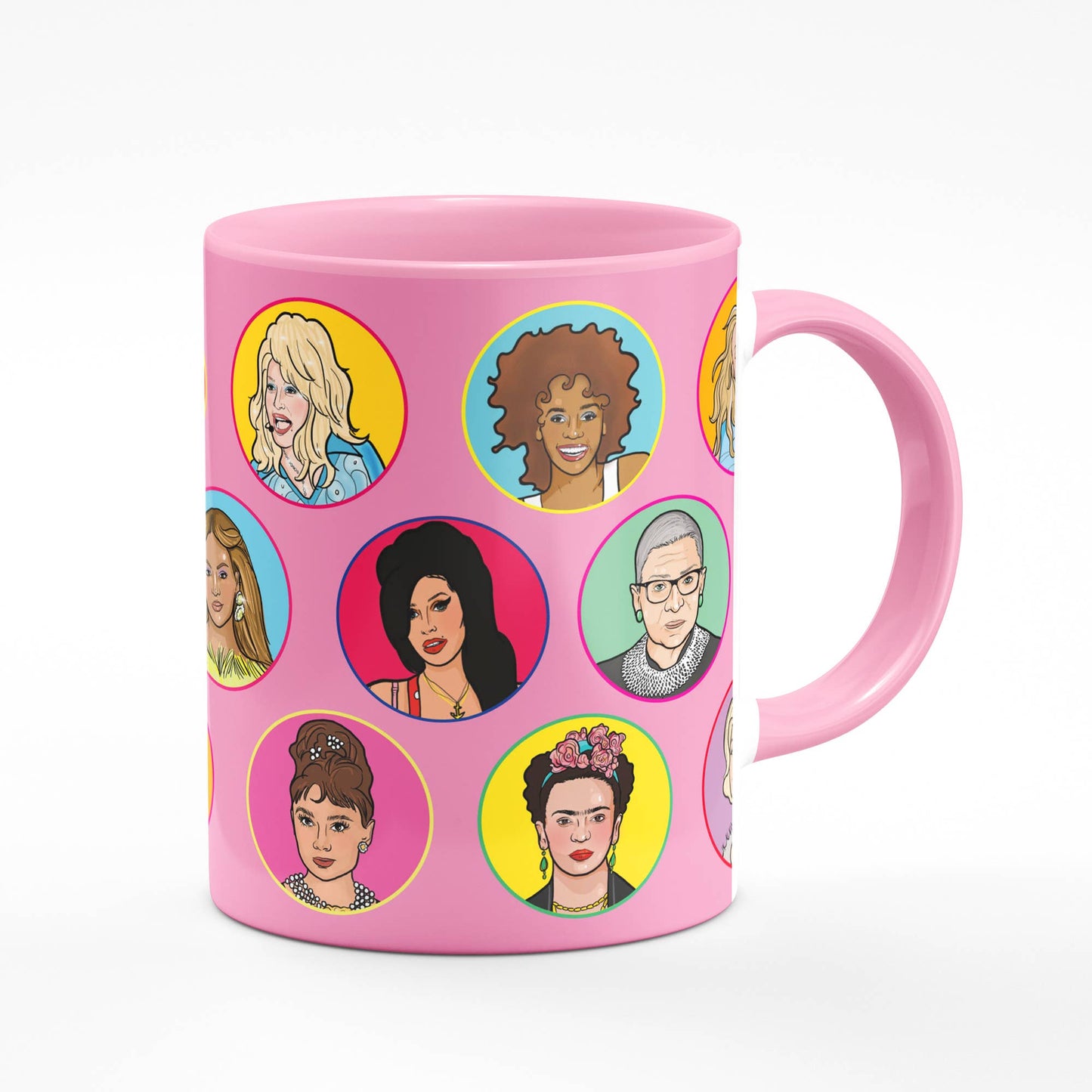 Iconic Women Pink Mug - Las Ofrendas 