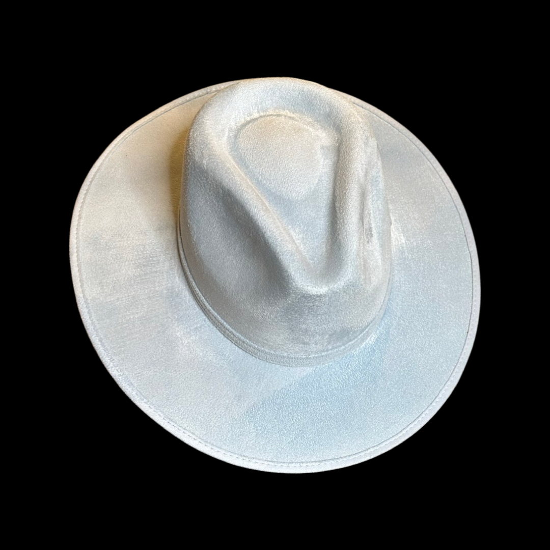 Rancher / Cowboy Vegan Suede Hat